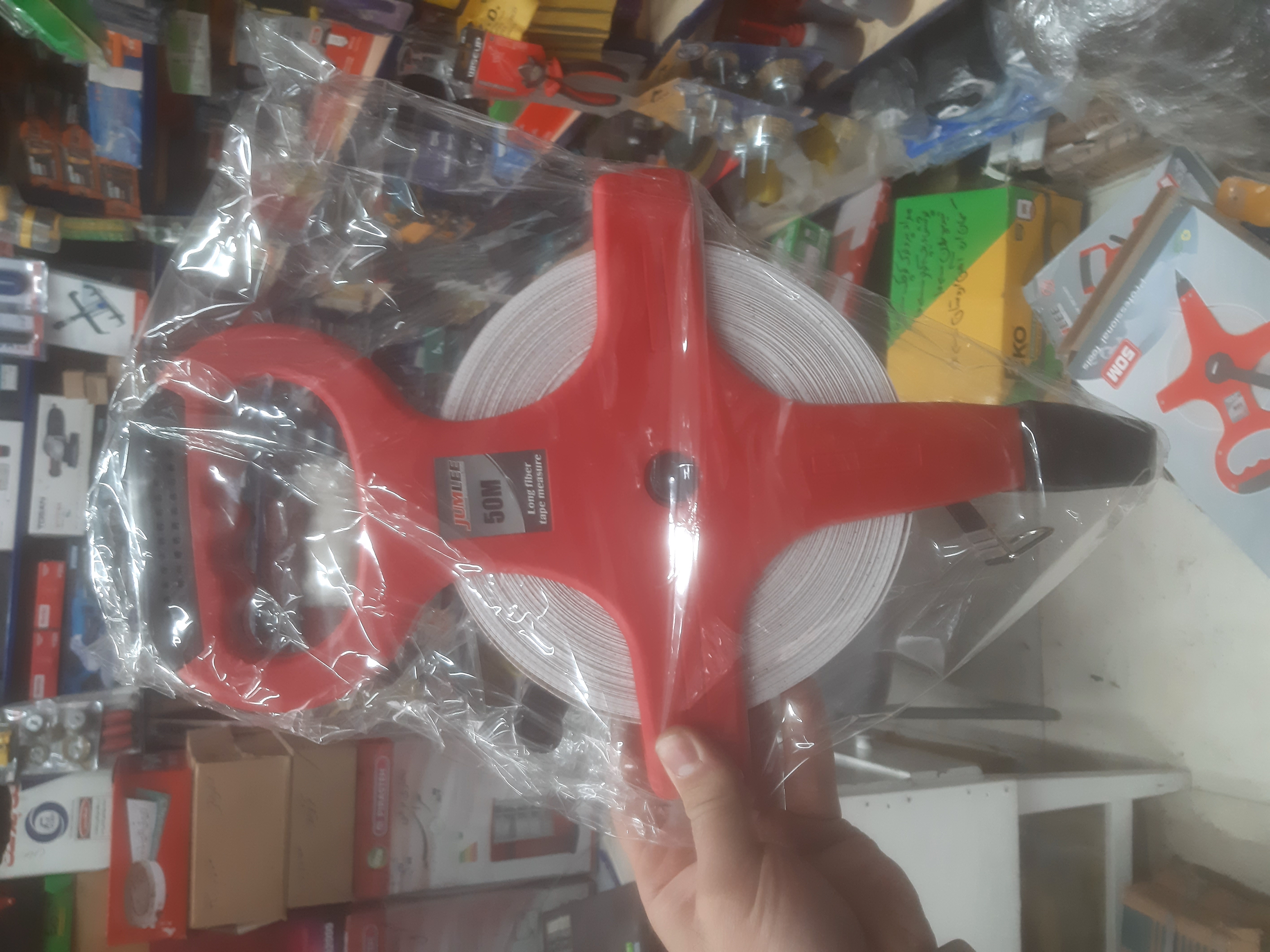 متر پارچه ای دسته دار مهندسی 50 متری جاملی مدل 50-1741